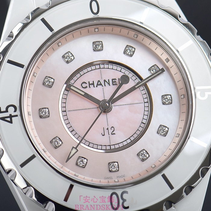 シャネルJ12時計レディース クォーツ 33MM 世界限定1200本 H5513