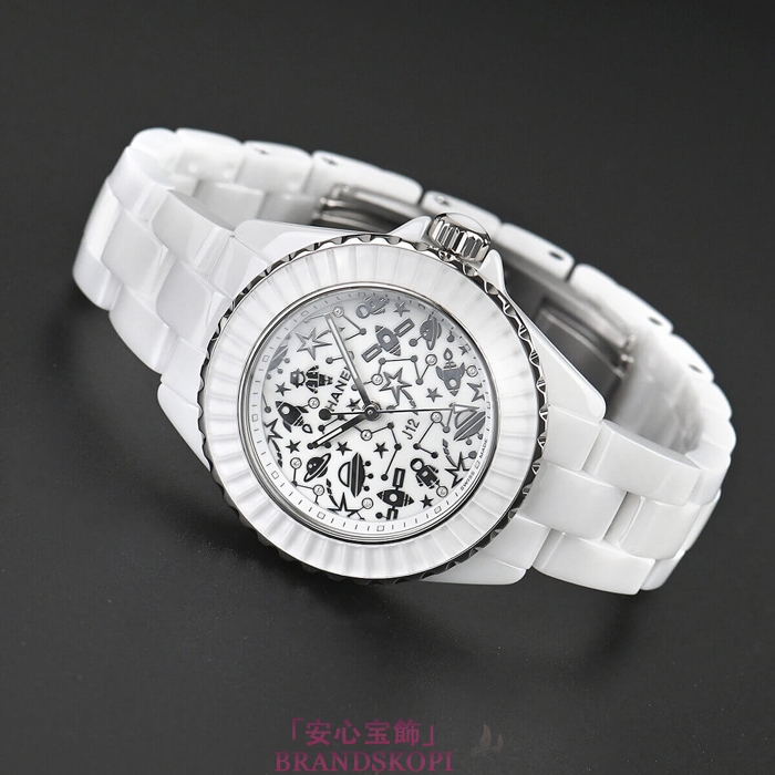 シャネルJ12時計レディース クォーツ コズミック 33MM 限定生産 H7990