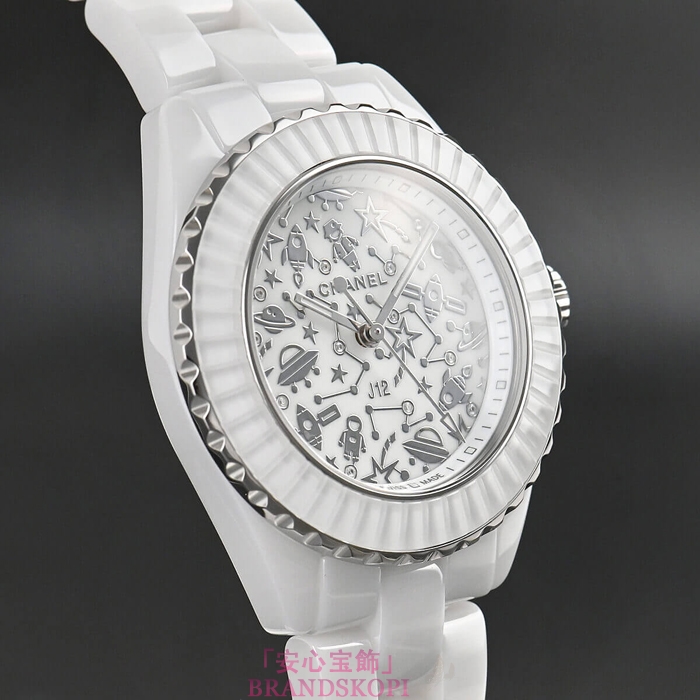 シャネルJ12時計レディース クォーツ コズミック 33MM 限定生産 H7990