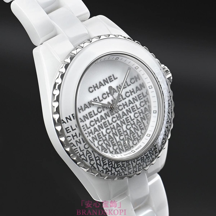 シャネルJ12時計レディース クォーツ ウォンテッド ドゥ シャネル 33MM 限定生産モデル H7419