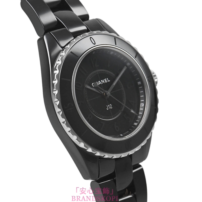 シャネルJ12時計レディース クォーツ ファントム 33MM 世界限定1200本 H6346