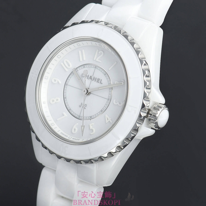 シャネルJ12時計レディース クォーツ ファントム 33MM 世界限定1200本 H6345