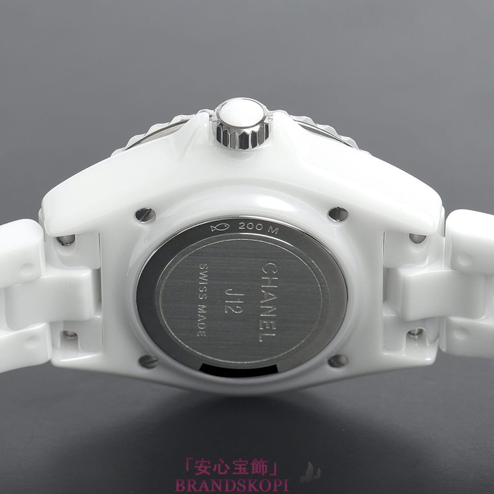 シャネルJ12時計レディース クォーツ ファントム 33MM 世界限定1200本 H6345