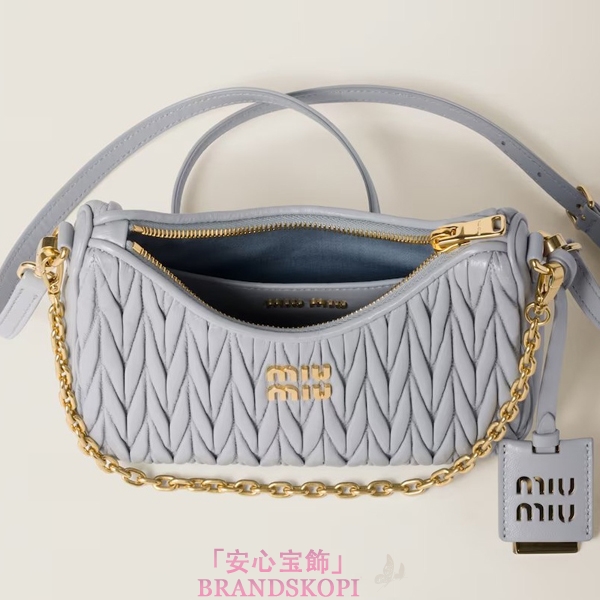 ミュウミュウマテラッセレザー ショルダーバッグ5BH211_N88_F0591_V_TWO