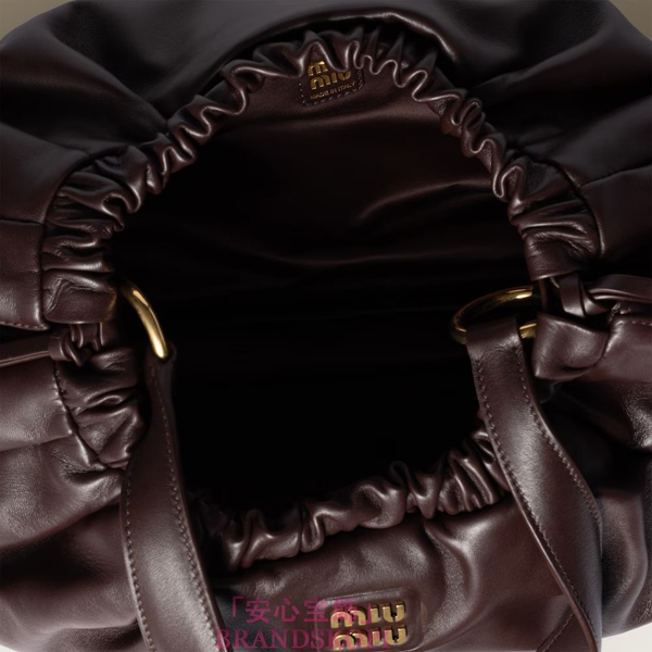 ミュウミュウジョワ ナッパレザー バッグ5BC180_ACSW_F0NBL_V_OOO