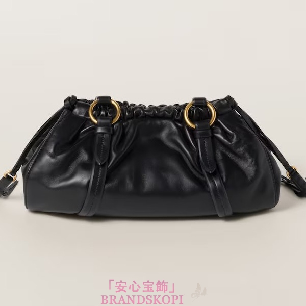 ミュウミュウジョワ ナッパレザー バッグ5BG306_2CSW_F0002_V_OOO
