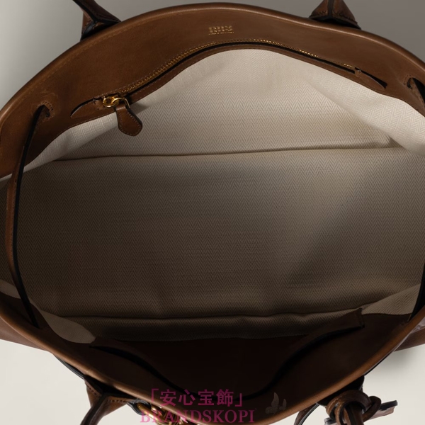 ミュウミュウアバンチュール ナッパレザー バッグ5BG310_2BBL_F0316_V_OOO