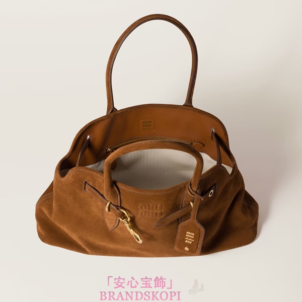 ミュウミュウアバンチュール スエード バッグ5BG310_2CSS_F0316_V_OOO