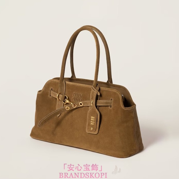 ミュウミュウアバンチュール スエード バッグ5BG310_2CSS_F0393_V_OOO