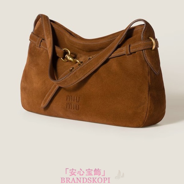 ミュウミュウアバンチュール スエード バッグ5BC181_2CSS_F0316_V_OOO
