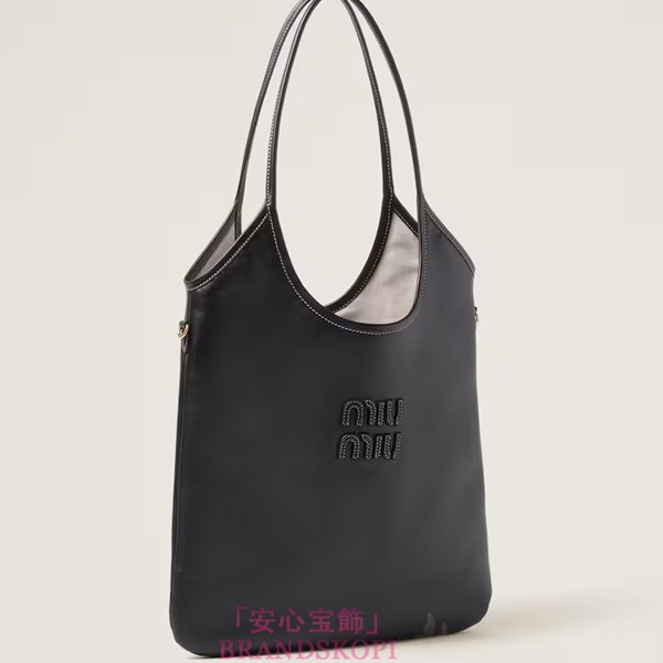 ミュウミュウIVY レザー バッグ5BG231_2CRW_F0002_V_MLN
