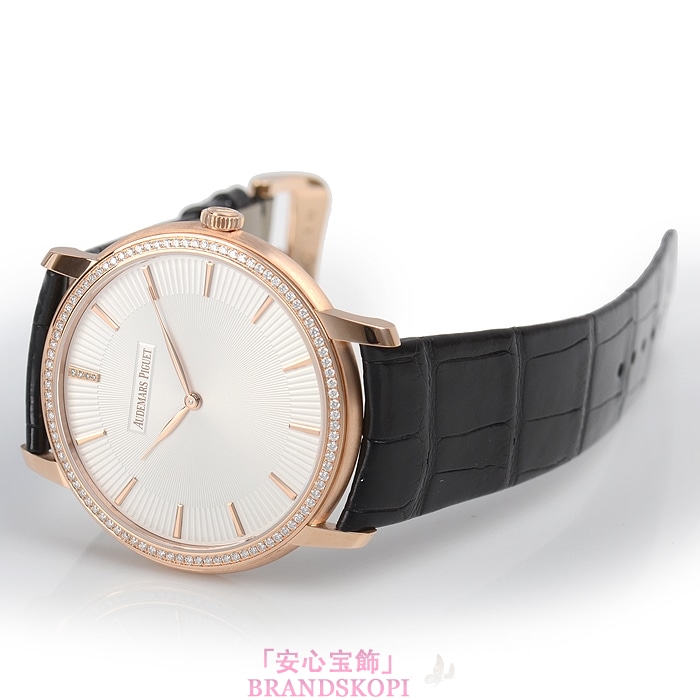 オーデマ ピゲ自動巻き時計ジュール オーデマ エクストラシン 41mm 15182OR.ZZ.A102CR.01