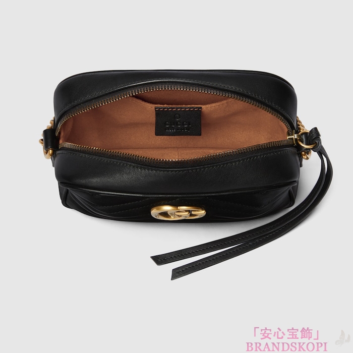 グッチ2025年新作GGマーモントミニ カメラバッグ‎448065DTD1T1000