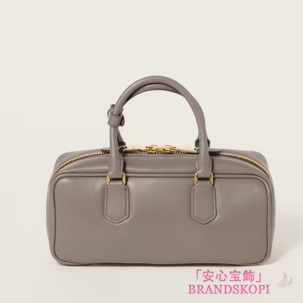 ミュウミュウアルカディ レザー バッグ5BB148_2CR3_F0572_V_OON
