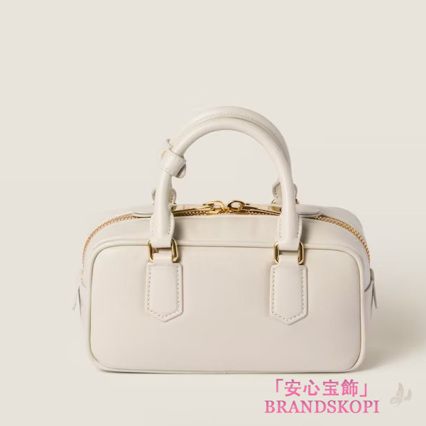ミュウミュウアルカディ レザー バッグ5BB142_ACR3_F0K74_V_OON