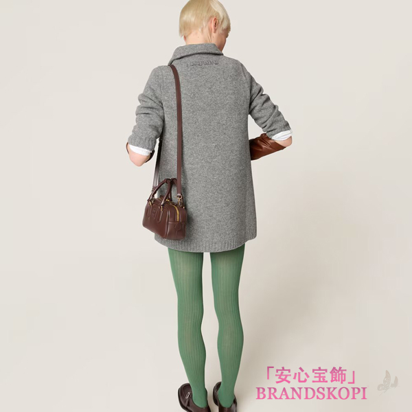ミュウミュウアルカディ レザー バッグ5BB142_ACR3_F0NBL_V_OON