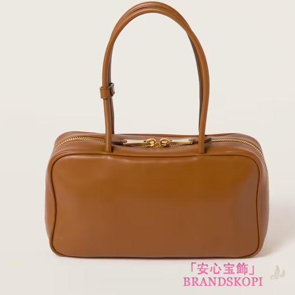 ミュウミュウレザー トップハンドルバッグ5BB172_2CRW_F0046_V_OOO