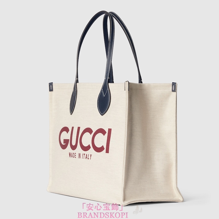 GUCCI プリント ミディアム トートバッグ772176FACUL8573
