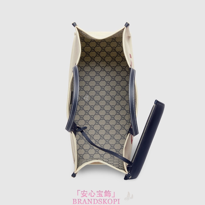 GUCCI プリント ミディアム トートバッグ772176FACUL8573
