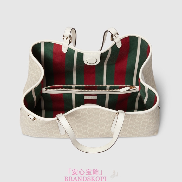 グッチ2025年新作GGエンブレムラージ トートバッグ815213FAD6L9641