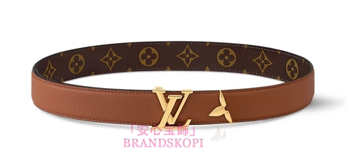 ルイヴィトンモノグラムベルト･プリティ LV 30MM リバーシブル  カラー Tan M4199W