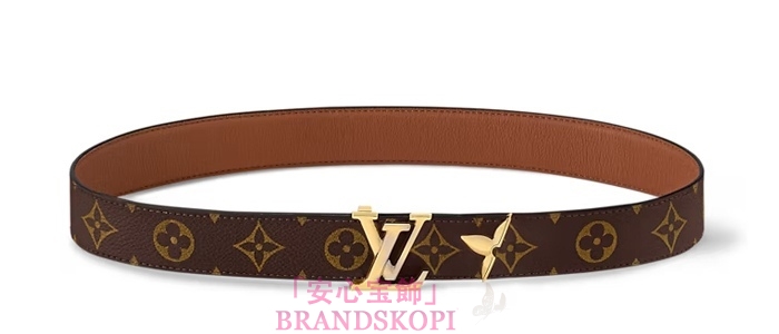 ルイヴィトンモノグラムベルト･プリティ LV 30MM リバーシブル  カラー Tan M4199W