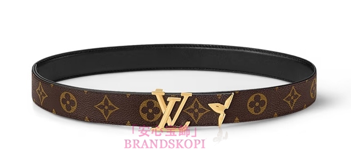 ルイヴィトンモノグラムベルト･プリティー LV 30MM リバーシブル  カラー ノワールM0699W