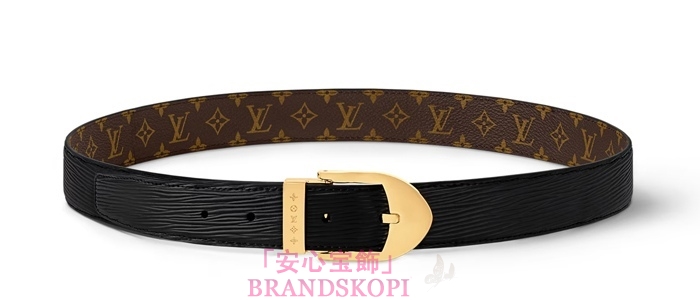 ルイヴィトンモノグラムベルト･LV タイムレス 30MM  カラー ノワールM8900W