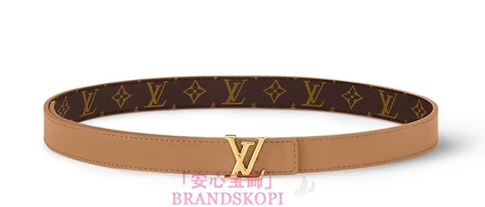 ルイヴィトンモノグラムベルト･LV アイコニック 20MM リバーシブル  カラーアリゾナM0527X