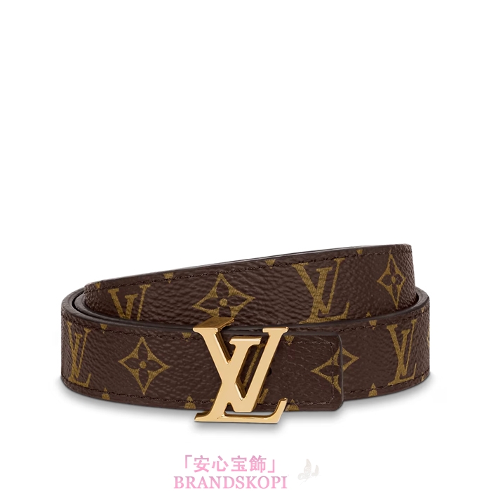ルイヴィトンモノグラムベルト･LV アイコニック 20MM リバーシブル  カラー marron M0431X