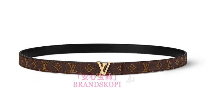 ルイヴィトンモノグラムベルト･LV アイコニック 20MM リバーシブル  カラー marron M0431X