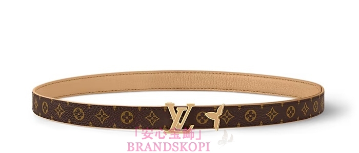 ルイヴィトンモノグラムベルト･プリティー LV 20MM リバーシブル  カラー アリゾナM8686W