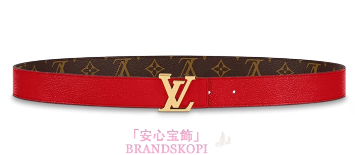 ルイヴィトンベルト･LV イニシャル 30MM リバーシブルM0322W