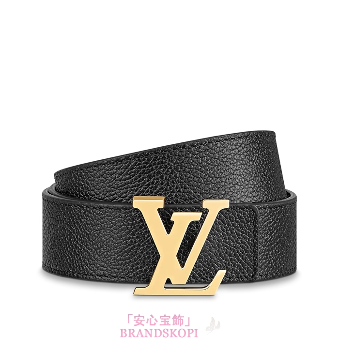 ルイヴィトンモノグラムベルト･LV イニシャル 30MM リバーシブルM0565W