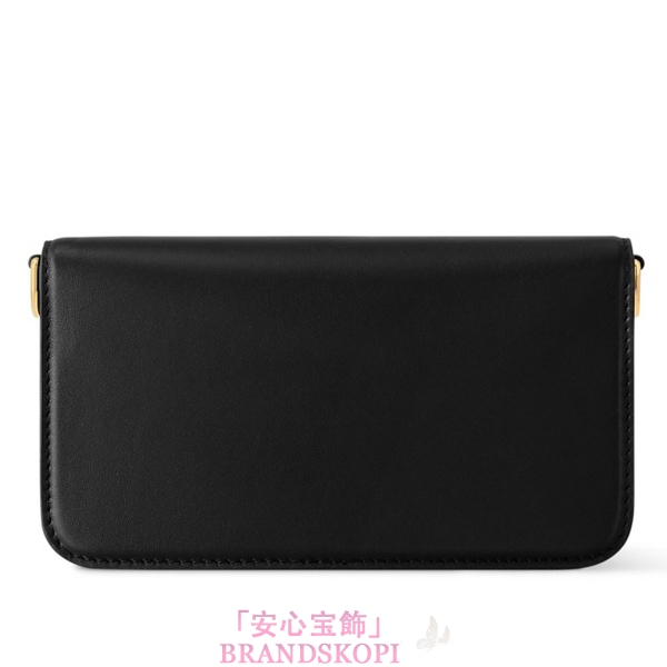 ルイヴィトン新作モノグラムウォレット オン チェーン･LV ブルーム  カラー ノワールM14564