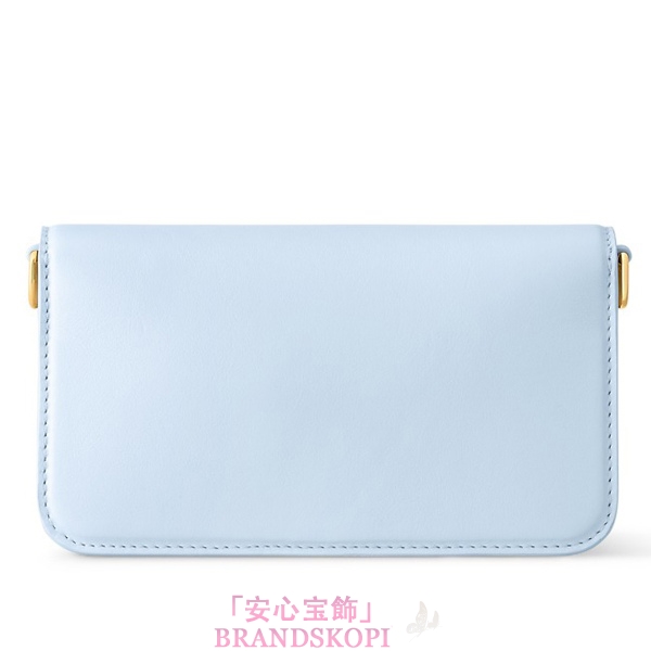 ルイヴィトン新作ウォレット オン チェーン･LV ブルーム カラー アズールブルーM14547