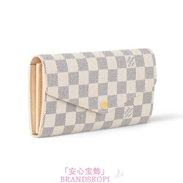ルイヴィトンダミエ財布 ポルトフォイユ･サラ N63208