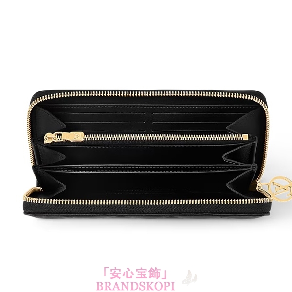 ルイヴィトン財布ジッピー･ウォレット NOIR OBSCUR M81510
