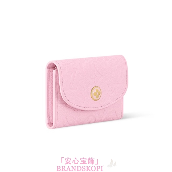 ルイヴィトン財布新作ポルトモネ･ロザリ cotton candy M14507