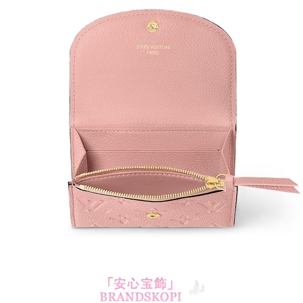 ルイヴィトンモノグラム財布ポルトモネ･ロザリローズプードル M81520
