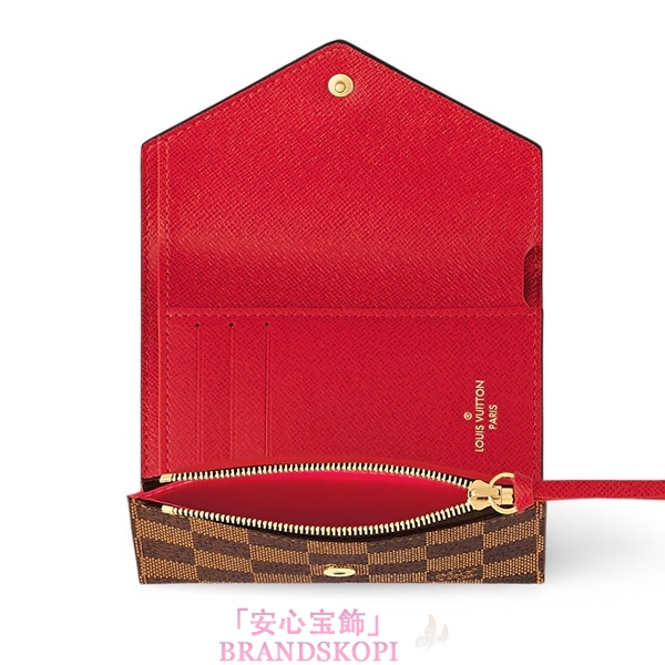 ルイヴィトンダミエ財布ポルトフォイユ･ヴィクトリーヌN41659