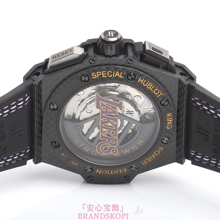 ウブロ自動巻きキングパワー Ｌｏｓ Ａｎｇｅｌｅｓ Ｌａｋｅｒｓ 世界限定５０本 748.QX.1199.NR.LAK14