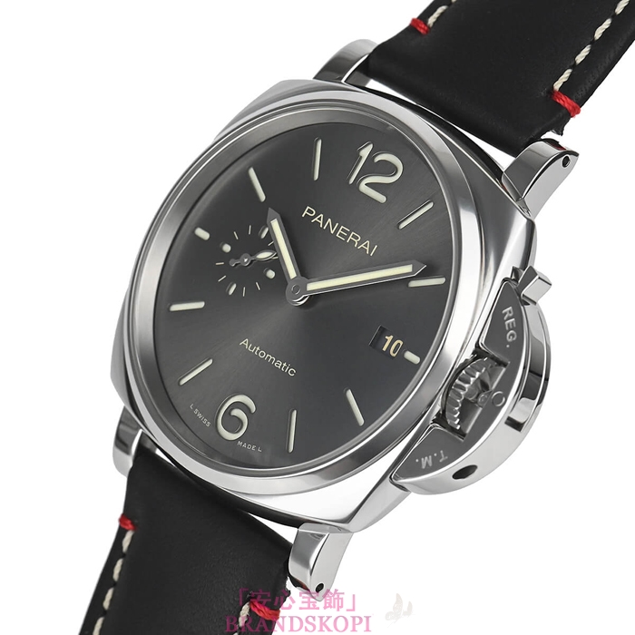 パネライ自動巻き時計ルミノール ドゥエ 42mm ブティック限定100本 PAM01083