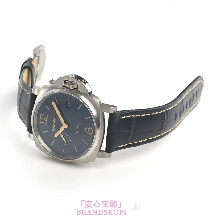 パネライ自動巻き時計ルミノール ドゥエ 42mm PAM00927