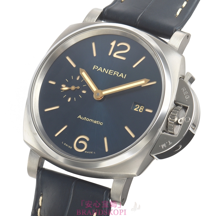 パネライ自動巻き時計ルミノール ドゥエ 42mm PAM00927