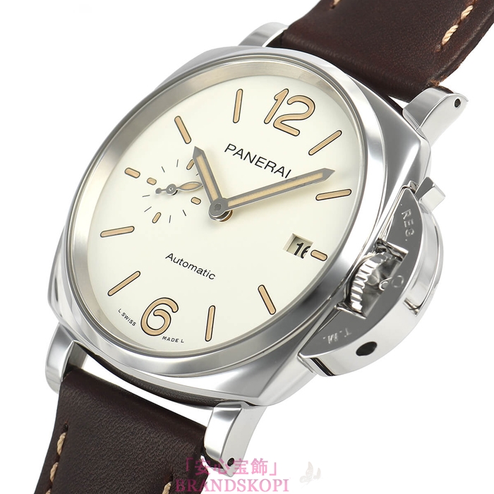 パネライ自動巻き時計ルミノール ドゥエ 42mm PAM01046
