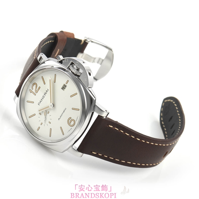 パネライ自動巻き時計ルミノール ドゥエ 42mm PAM01046