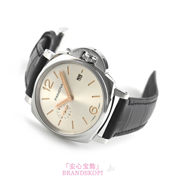 パネライ自動巻き時計ルミノール ドゥエ 42mm PAM01249