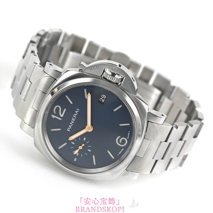 パネライ自動巻き時計ルミノール ドゥエ 38mm PAM01123