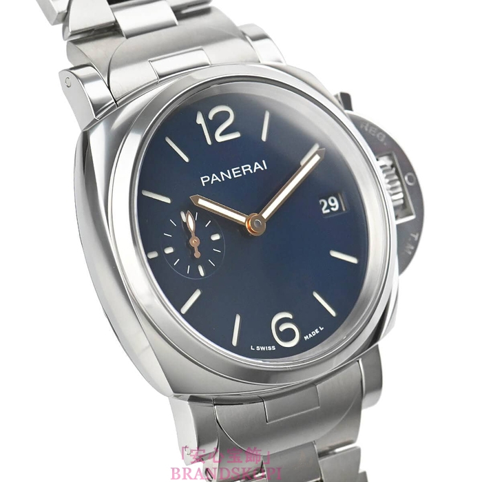 パネライ自動巻き時計ルミノール ドゥエ 38mm PAM01123
